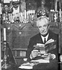 Dollmann and his memorabilia, Blue House Hotel, 1967